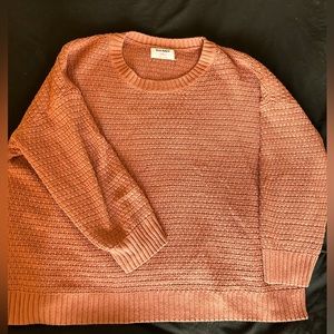 Rust Oversized Sweater